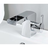 Смеситель для раковины Wasserkraft Berkel 4869 каскадный излив хром