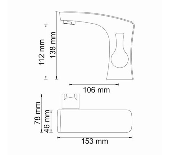 Смеситель для раковины Wasserkraft Berkel 4803 хром