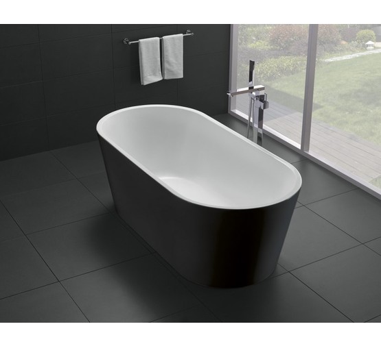 Акриловая ванна BelBagno BB71-1700-NERO 170x80 черный 