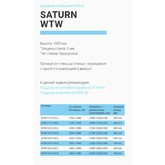 Душевая дверь GOOD DOOR Saturn WTW-110-C-CH-L хром, стекло прозрачное