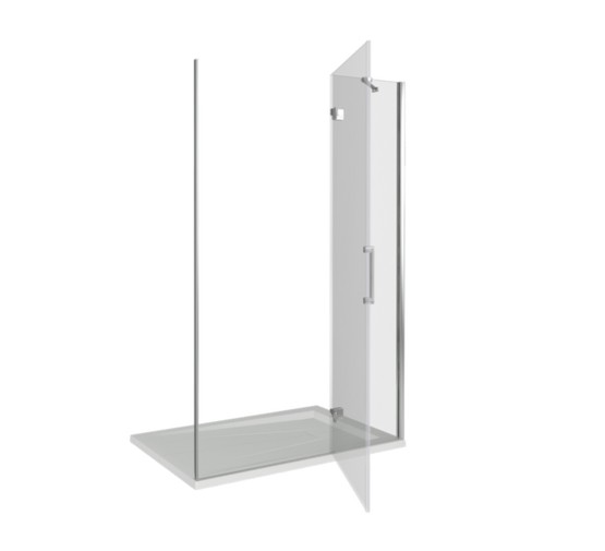 Душевая дверь GOOD DOOR Saturn WTW-110-C-CH-R хром, стекло прозрачное