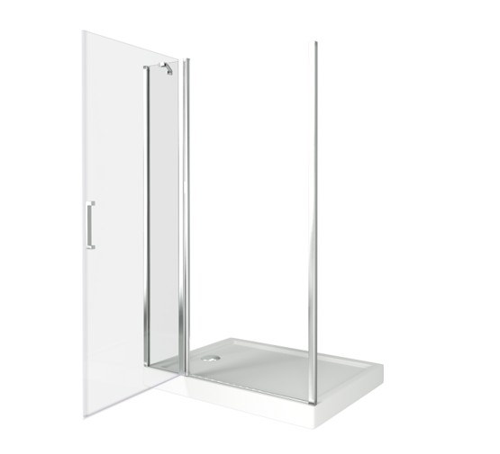 Душевая дверь GOOD DOOR Pandora WTW-120-C-CH хром, стекло прозрачное