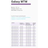 Душевая дверь GOOD DOOR Galaxy WTW-110-C-B черный, стекло прозрачное