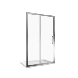 Душевая дверь GOOD DOOR Neo WTW-130-C-CH хром, стекло прозрачное