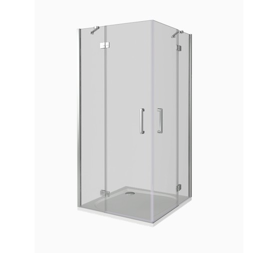 Душевой угол GOOD DOOR Saturn CR-90-C-CH 900x900 хром,прозр. стекло 