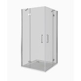 Душевой угол GOOD DOOR Saturn CR-90-C-CH 900x900 хром,прозр. стекло 