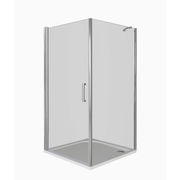 Душевой угол GOOD DOOR Fantasy CR-80-С-CH 800x800  хром, прозр. стекло 