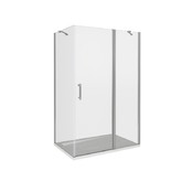 Душевой угол GOOD DOOR Mokka WTWSP-110-100-C-WE 1100x1000 белый,прозр. стекло 