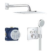 Душевая система Grohe SmartControl Grohtherm 34742000 со смесителем термостат хром