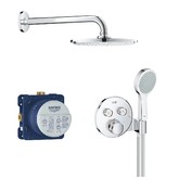 Душевая система Grohe SmartControl Grohtherm 34743000 со смесителем термостат хром