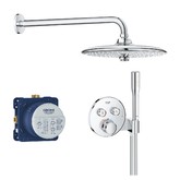 Душевая система Grohe SmartControl Grohtherm 34744000 со смесителем термостат хром