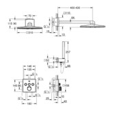 Душевая система Grohe SmartControl Concealed 34712000 со смесителем хром