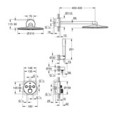 Душевая система Grohe SmartControl Concealed 34709000 со смесителем хром