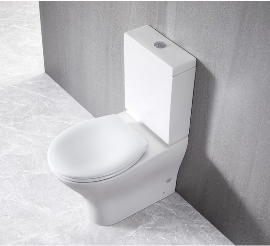 Унитаз компакт BelBagno Acqua BB340CPR безободковый микролифт