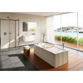 Акриловая ванна Riho Still Square LED R 180x80