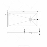 Душевой поддон RGW ST-W 1000x800 литьевой мрамор 