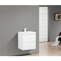 Тумба подвесная BelBagno Pietra Mini Bianco Lucido 50 см белый 