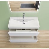 Тумба подвесная BelBagno Albano Rovere Vintage Bianco 80 см дуб белый