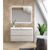 Тумба подвесная BelBagno Albano Rovere Vintage Bianco 80 см дуб белый