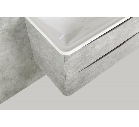 Тумба подвесная BelBagno Aqua Cemento Verona Grigio 80 см цемент