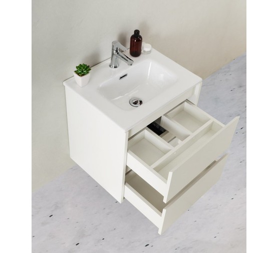 Тумба подвесная BelBagno Kraft-39 Bianco Opaco 50 см белый