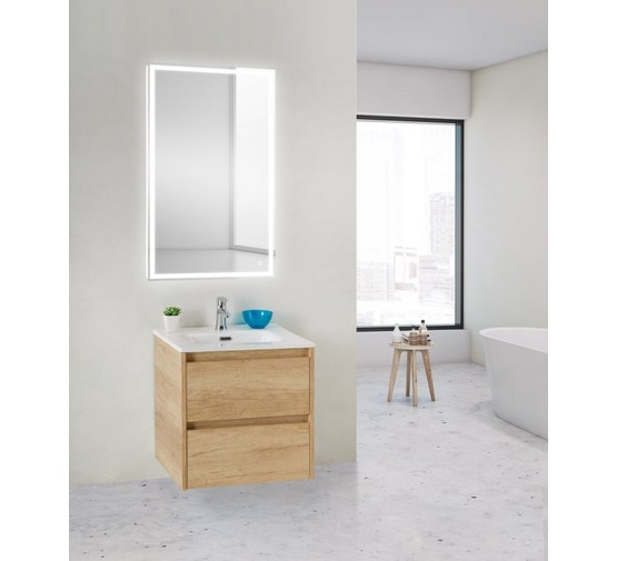 Тумба подвесная BelBagno Kraft-39 Rovere Nebrasca Nature 50 см дуб небраска