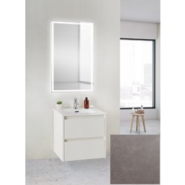 Тумба подвесная BelBagno Kraft-39 Pietra Grigio 50 см серый камень