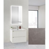 Тумба подвесная BelBagno Kraft-39 Pietra Grigio 60 см серый камень