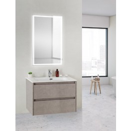 Тумба подвесная BelBagno Kraft-39 Pietra Grigio 70 см серый камень