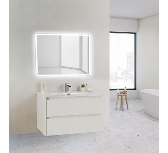 Тумба подвесная BelBagno Kraft-39 Bianco Opaco 80 см белый