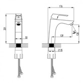 Смеситель для раковины Lemark Unit LM4537C