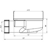 Слив для поддонов Good Door ES,FL,ST