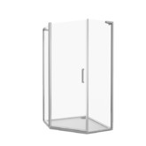 Душевой угол GOOD DOOR Fantasy PNT-90-C-CH 900x900 хром, прозр.стекло