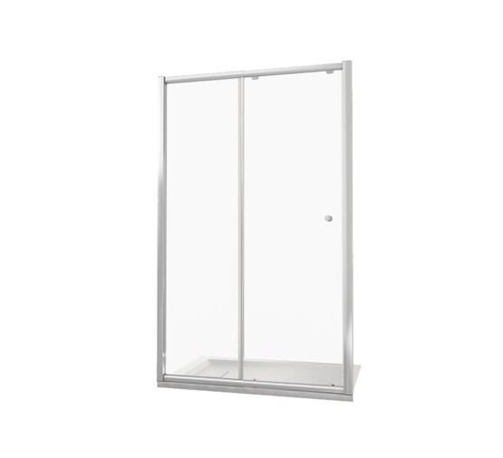 Душевая дверь GOOD DOOR Lira WTW-140-C-CH хром, стекло прозрачное