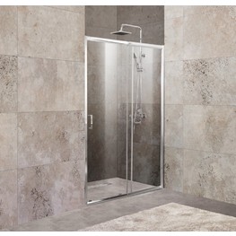 Душевая дверь BelBagno Unique BF-1-120/135-P-Cr текстур.стекло 