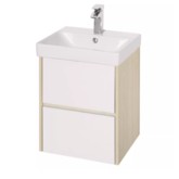 Комплект мебели Aquaton Сканди 45 см Белый/Дуб Верона
