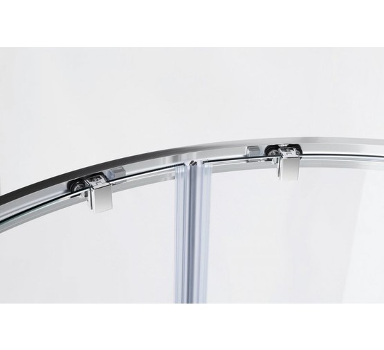 Душевой угол Cezares Molveno-RH-1-110/90-P-Cr 1100x900 хром текстурное стекло