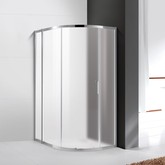 Душевой угол Cezares Molveno-RH-1-120/90-P-Cr 1200x900 хром текстурное стекло