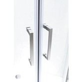 Душевой угол Cezares Molveno-RH-1-120/100-P-Cr 1200x1000 хром текстурное стекло