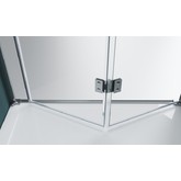 Душевая дверь BelBagno Albano-BS-12-60-C-Cr хром, прозр.стекло 