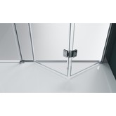 Душевая дверь BelBagno ALBANO-BS-13-30+100-C-Cr хром, прозр.стекло 