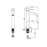 Смеситель для раковины Artik Scandi 1452W белый