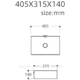 Раковина чаша Aquanet Perfect-1-MB 41 см черный матовый