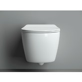 Унитаз подвесной Ceramicanova Nova Pearl CN8001 безободковый микролифт