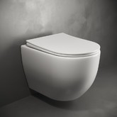 Унитаз подвесной Ceramicanova Nova Mia CN1805 безободковый микролифт