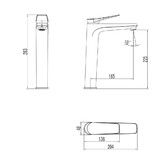 Смеситель для раковины Lemark Bronx LM3709BL с д/к черный