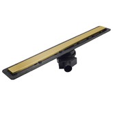 Водоотводящий желоб Pestan Confluo Frameless Line 300 Gold с решеткой золото