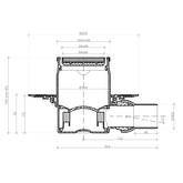 Трап сливной Pestan Confluo Standard Plate 1 10 см хром