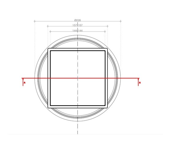 Трап сливной Pestan Confluo Standard Plate 1 15 см хром