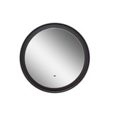 Зеркало Континент Planet LED D700 черный